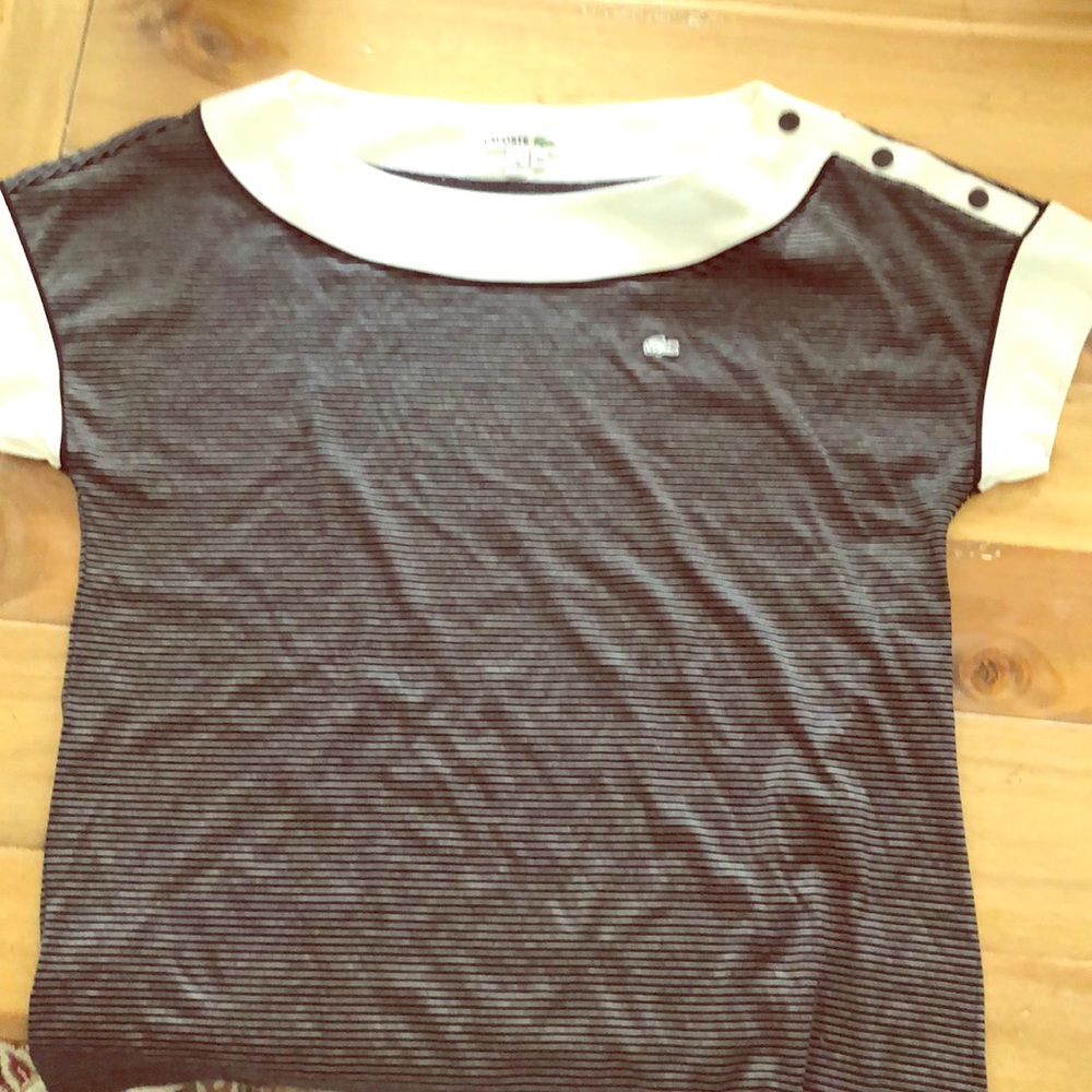 Lacoste boatneck cotton shirt
